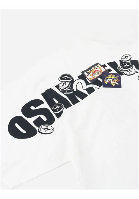 T-shirt con stampa EVISU | 2EAHTM6TS1121OFF WHITE